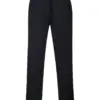 Portwest C070 Chef's Drawstring Trousers in Black