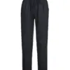Portwest C076 Chef's Cotton Mesh Air Pro Stretch Trousers in Black