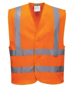 Portwest C370 Hi-Vis Mesh Band and Brace Vest in Orange