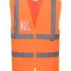 Portwest C371 Hi-Vis Zipped Band and Brace Vest in Orange