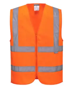 Portwest C375 Hi-Vis Band and Brace Vest in Orange