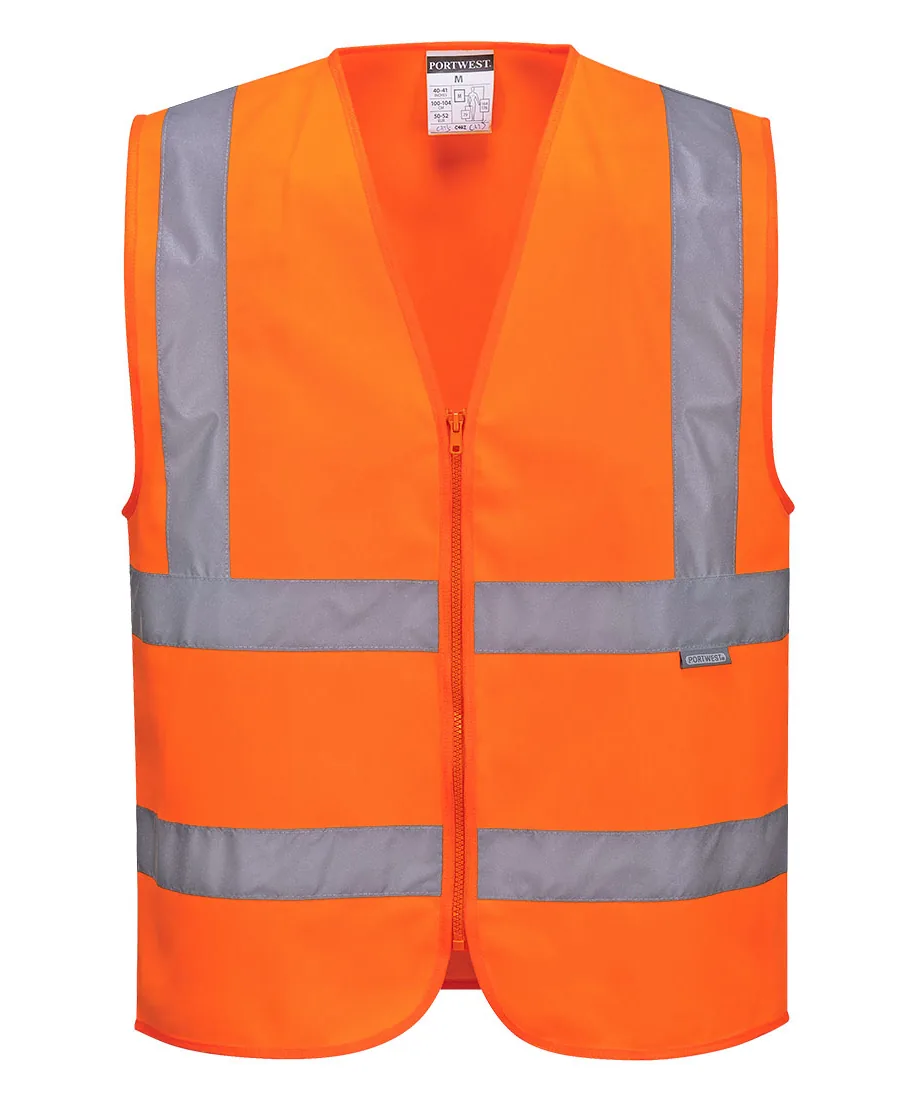 Portwest C375 Hi-Vis Band and Brace Vest in Orange