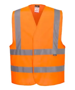 Portwest C470 Hi-Vis Band and Brace Vest in Orange