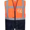 Orange/Navy