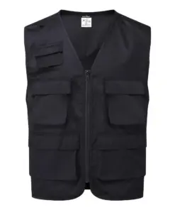 Portwest C704 Work Vest in Black