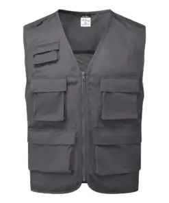 Portwest C704 Work Vest in Metal Grey