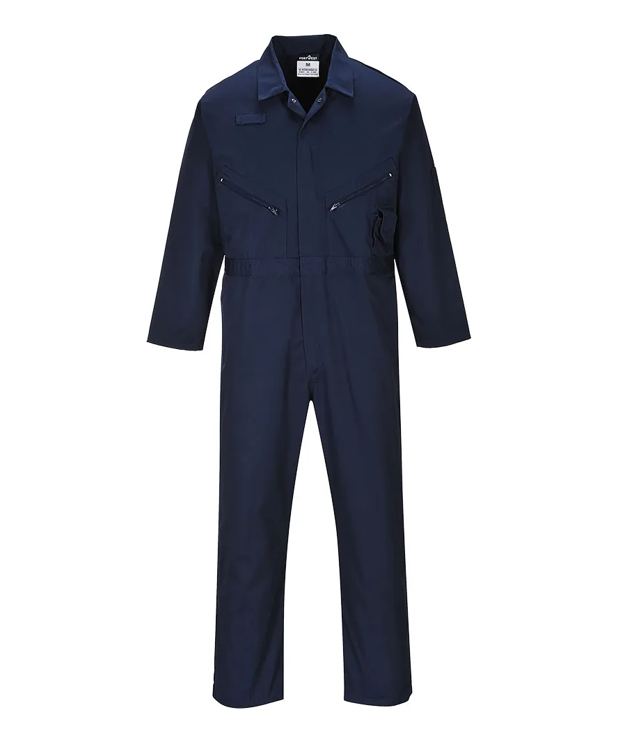 Portwest C813 Liverpool Zip Coverall in Navy