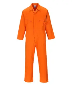 Portwest C813 Liverpool Zip Coverall in Orange