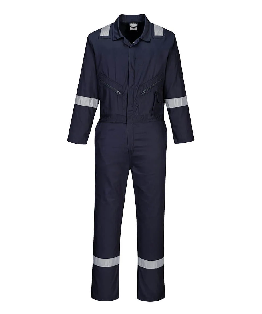 Portwest C814 Iona Cotton Coverall in Navy