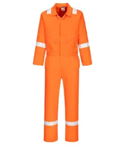 Portwest C814 Iona Cotton Coverall in Orange