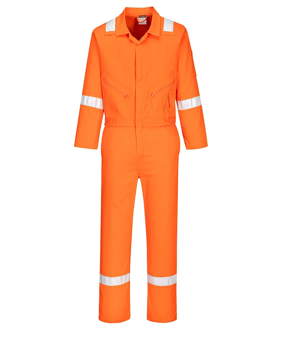Portwest C814 Iona Cotton Coverall in Orange