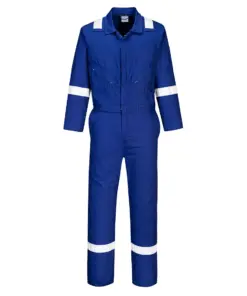 Portwest C814 Iona Cotton Coverall in Royal Blue