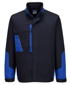 Portwest CD110 WX1 Two Tone Cotton Work Jacket in Navy/Royal