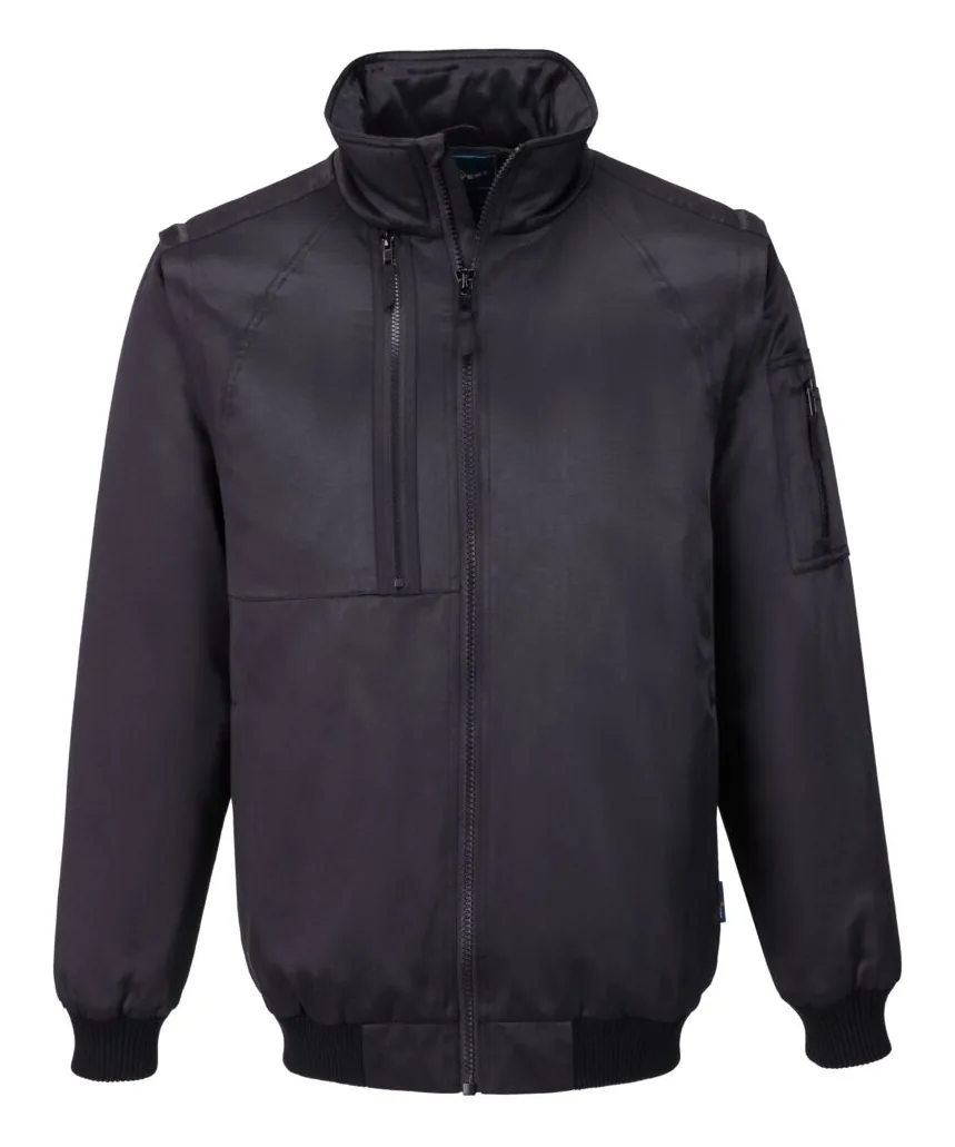 Portwest CD802 WX2 Eco Pilot Jacket in Black