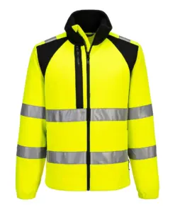 Portwest CD807 WX2 Eco Hi-Vis Fleece in Yellow/Black