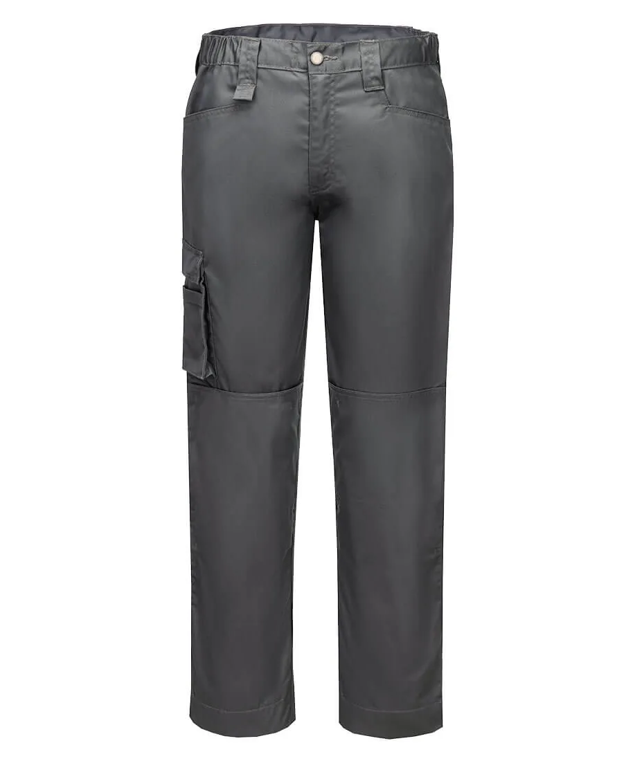 Portwest CD825 WX2 Eco Combat Trousers in Metal Grey