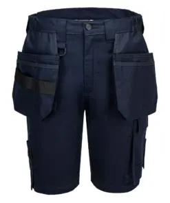 Portwest CD842 WX2 Eco Craft Holster Shorts in Navy