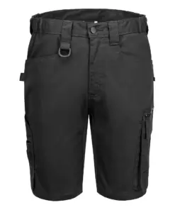 Portwest CD843 WX2 Eco Craft Shorts in Black
