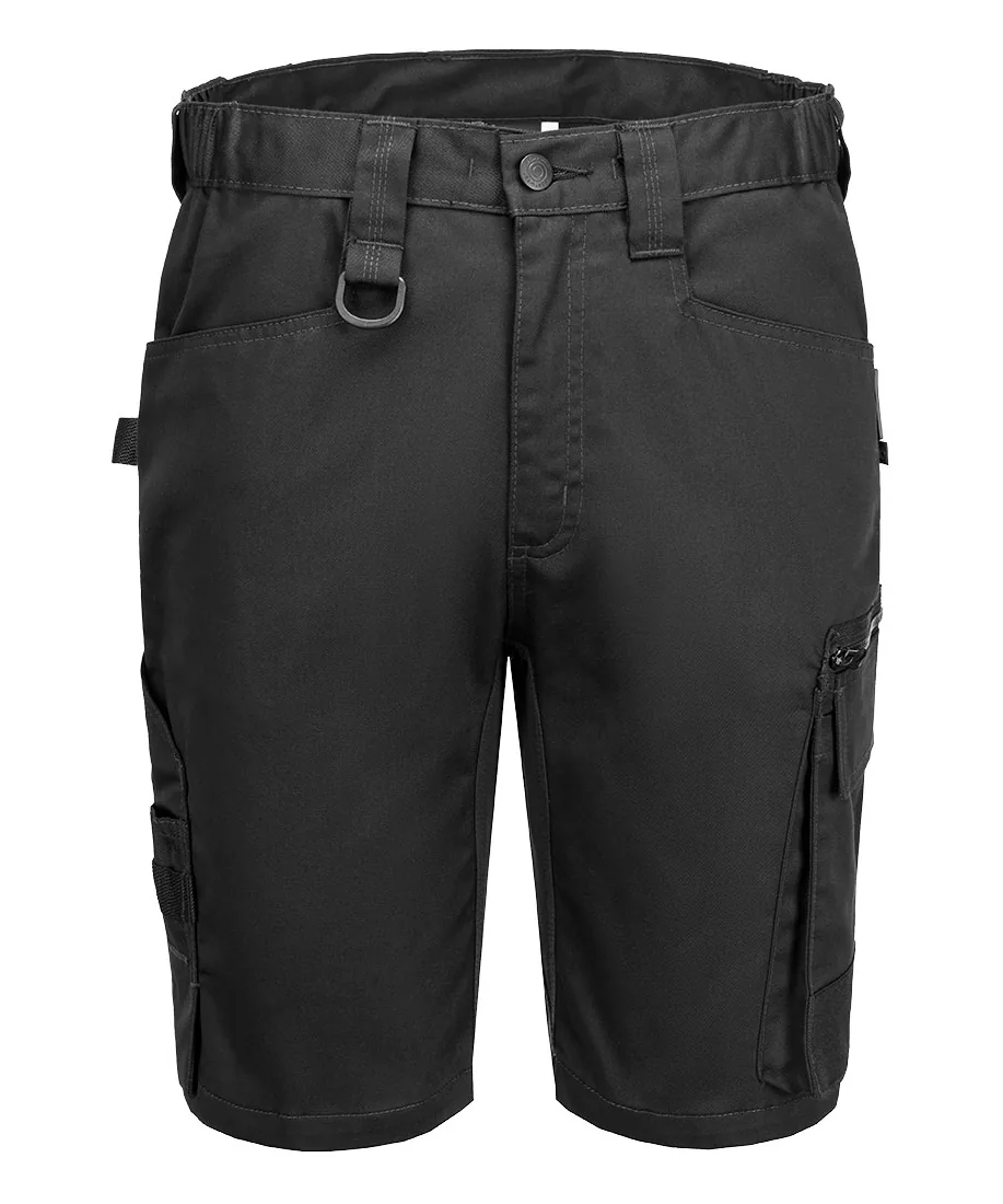 Portwest CD843 WX2 Eco Craft Shorts in Black