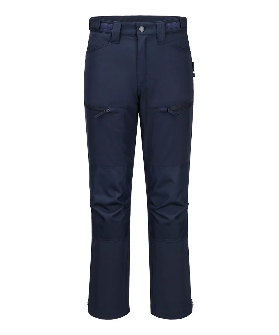 Portwest CD844 WX2 Eco Stretch Service Trousers in Navy