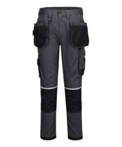 Portwest CD845 WX2 Eco Craft Holster Trousers in Metal Grey