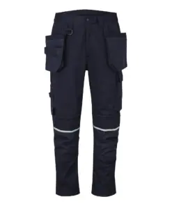Portwest CD845 WX2 Eco Craft Holster Trousers in Navy