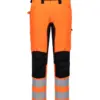 Portwest CD848 WX2 ECO Hi-Vis Stretch Trade Trouser in Orange/Black