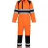 Portwest CD855 WX2 Eco Hi-Vis Coverall in Orange/Black