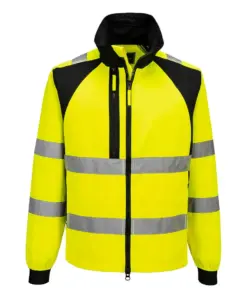 Portwest CD861 WX2 Eco Hi-Vis Work Jacket in Yellow/Black
