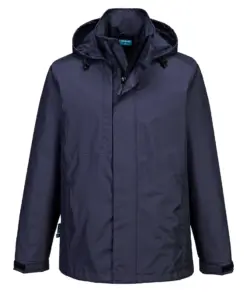 Portwest CD867 WX2 Eco Rain Jacket in Navy