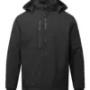 Portwest CD874 WX2 Eco Hooded Insulated Softshell (2L) in Black