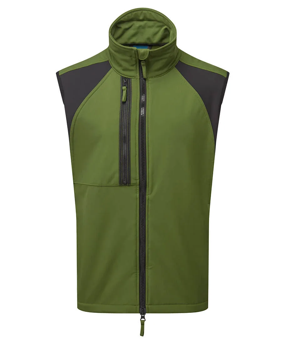 Portwest CD876 WX2 Eco Softshell Bodywarmer (2L) in Olive Green