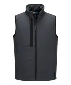 Portwest CD877 WX2 Eco Insulated Softshell Bodywarmer (2L) in Metal Grey