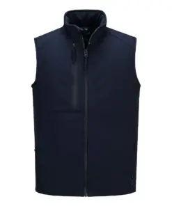 Portwest CD877 WX2 Eco Insulated Softshell Bodywarmer (2L) in Navy