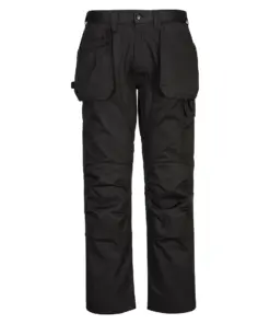 Portwest CD883 WX2 Eco Stretch Holster Trousers in Black