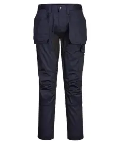 Portwest CD883 WX2 Eco Stretch Holster Trousers in Navy