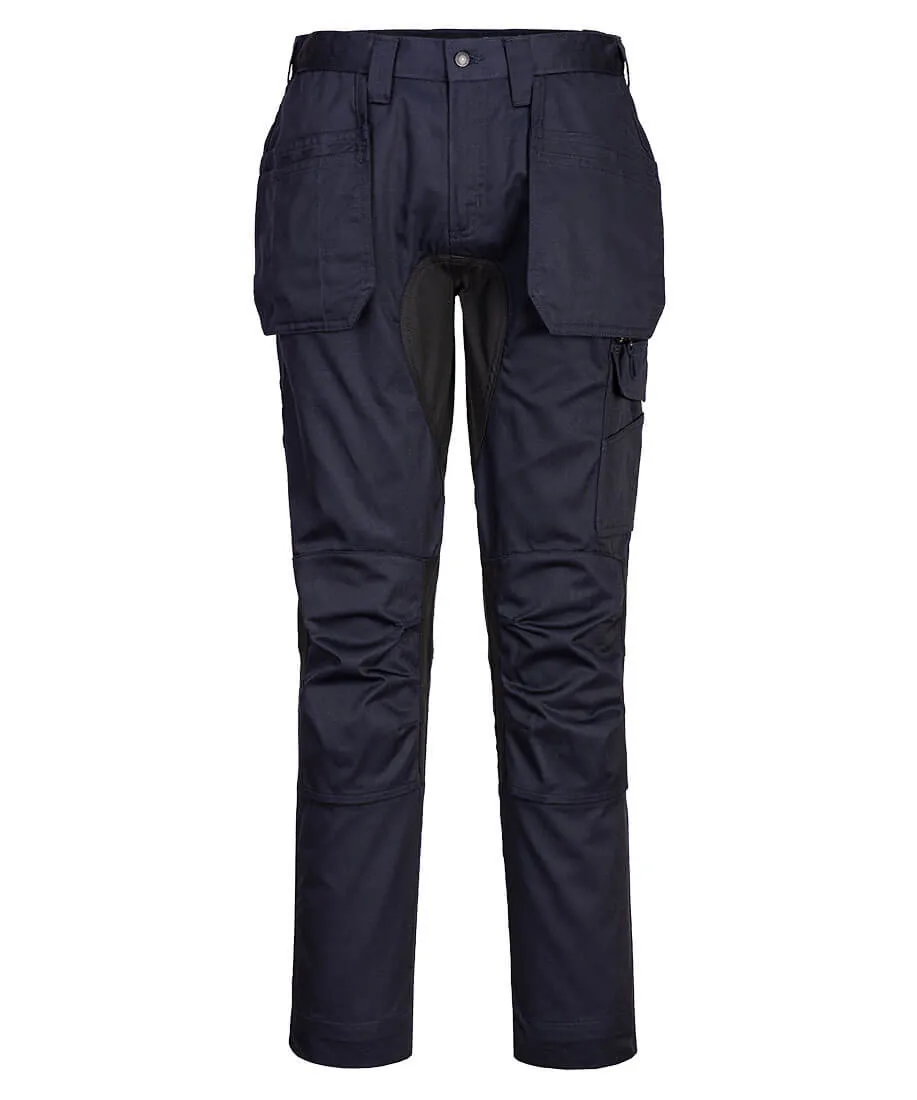 Portwest CD883 WX2 Eco Stretch Holster Trousers in Navy