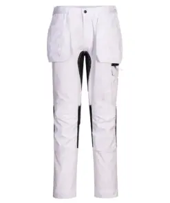 Portwest CD883 WX2 Eco Stretch Holster Trousers in White