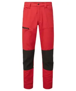 Portwest CD886 WX2 Eco Stretch Service Trousers in Deep Red