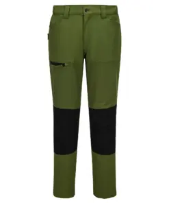 Portwest CD886 WX2 Eco Stretch Service Trousers in Olive Green