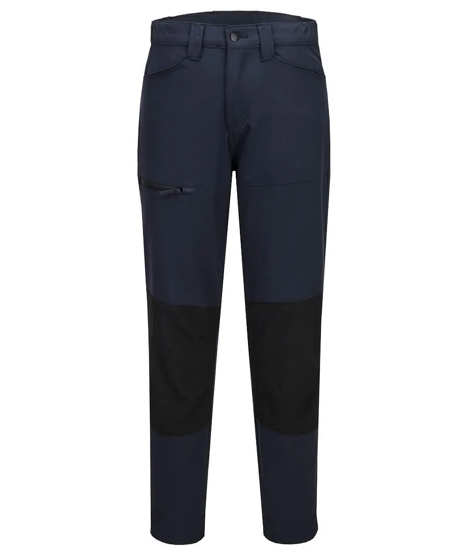 Portwest CD887 WX2 Eco Women's Stretch Service Trousers in Navy