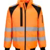 Portwest CD898 WX2 Hi-Vis 2-in-1 Pilot Jacket in Orange/Black