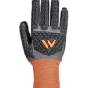 Portwest CT46 CT Impact D18 Nitrile Sandy Glove in Grey/Black