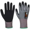 Portwest CT67 CT Cut F13 Nitrile Glove in Grey/Black