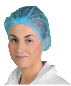 Portwest D100 PP Disposable Mob Cap 3000-Pack in Blue