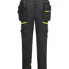 Portwest DX403 DX4 Lightweight Detachable Holster Pocket Trousers in Black
