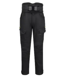 Portwest DX408 DX4 Back Support Work Trousers in Black