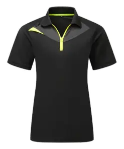 Portwest DX409 DX4 Women's Polo Shirt Short Sleeve in Black