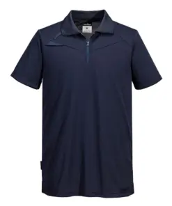 Portwest DX410 DX4 Polo Shirt Short Sleeve in All Navy