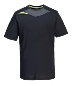 Portwest DX411 DX4 T-Shirt Short Sleeve in Black